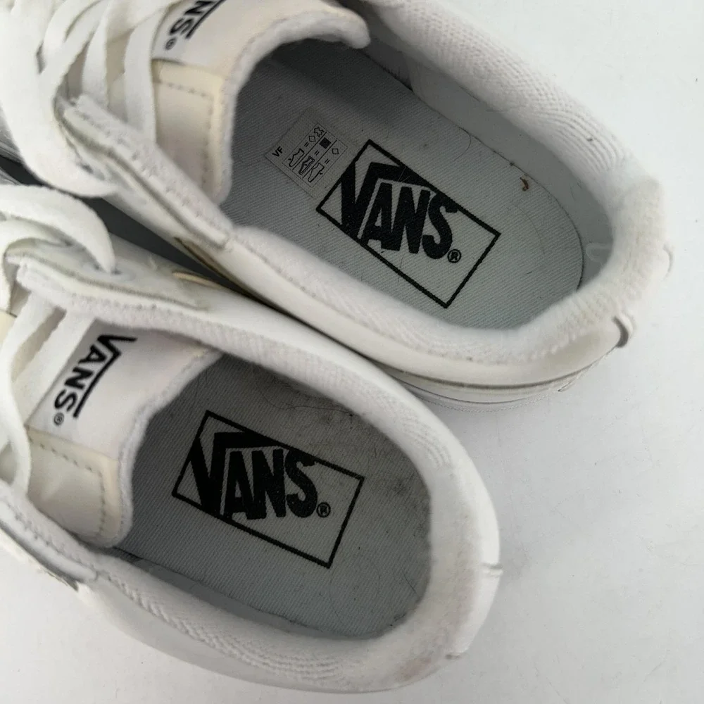 Vans Shoes Womens Size 7 Seldan Synthetic Leather Low Top Skate Sneakers - Picture 12 of 15